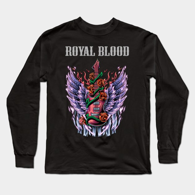 ROYAL BLOOD BAND Long Sleeve T-Shirt by rackoto